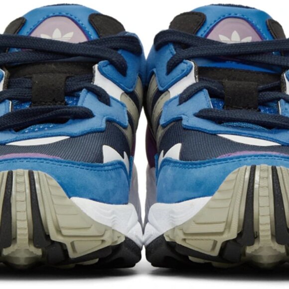 adidas Yung-96 Collegiate Navy / Sesame / Blue Size: 7.5 NIB - Picture 6 of 8